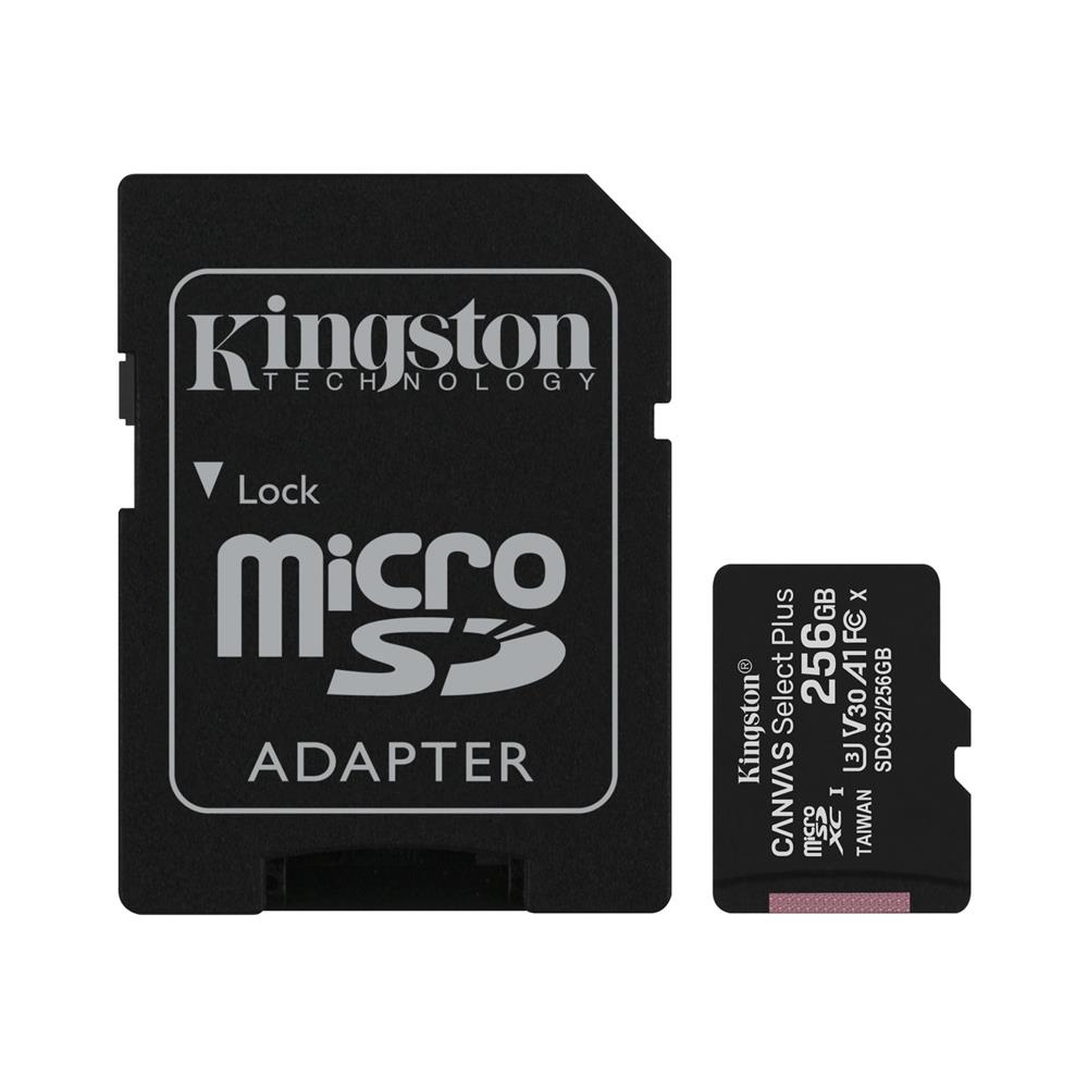 Kingston SDCS2/256GB 256Gb Micro Sdxc Canvas Select Plus Hafıza Kartı