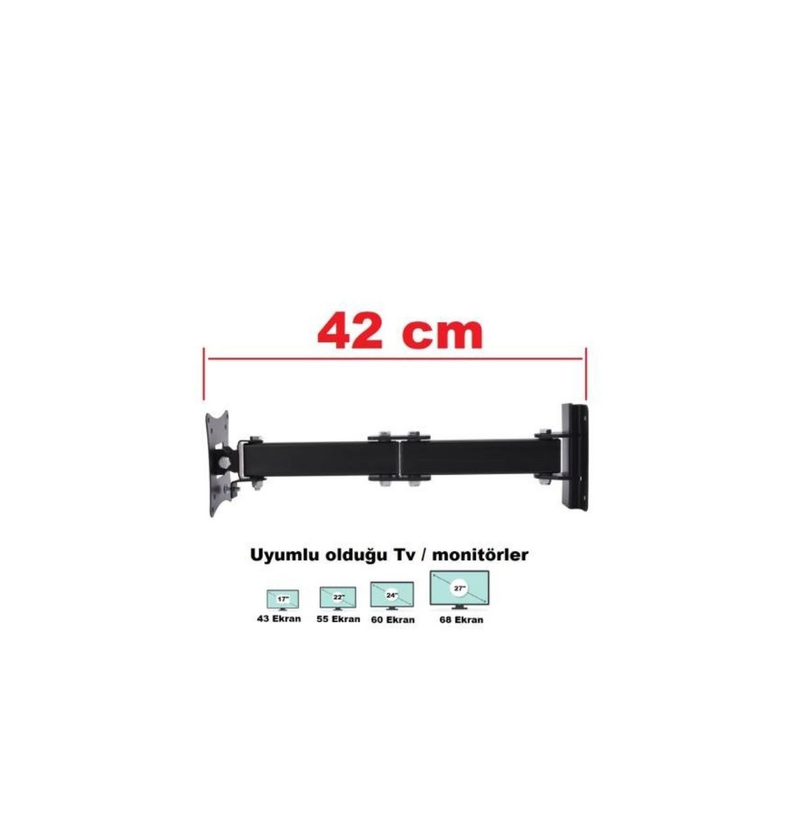Tarix WB-03 Haraketli Askı Aparatı 17-27
