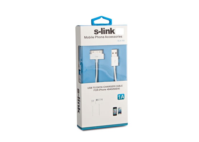 S-Link SLX-705 1m Usb To Ipot/Ipat/Iphone Kablo
