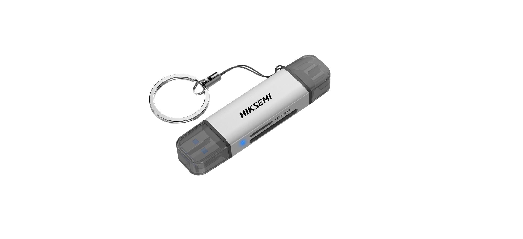 Hiksemi HS-HUB-CR01 High Speed USB-A+USB-C MicroSD-SD Kart Okuyucu