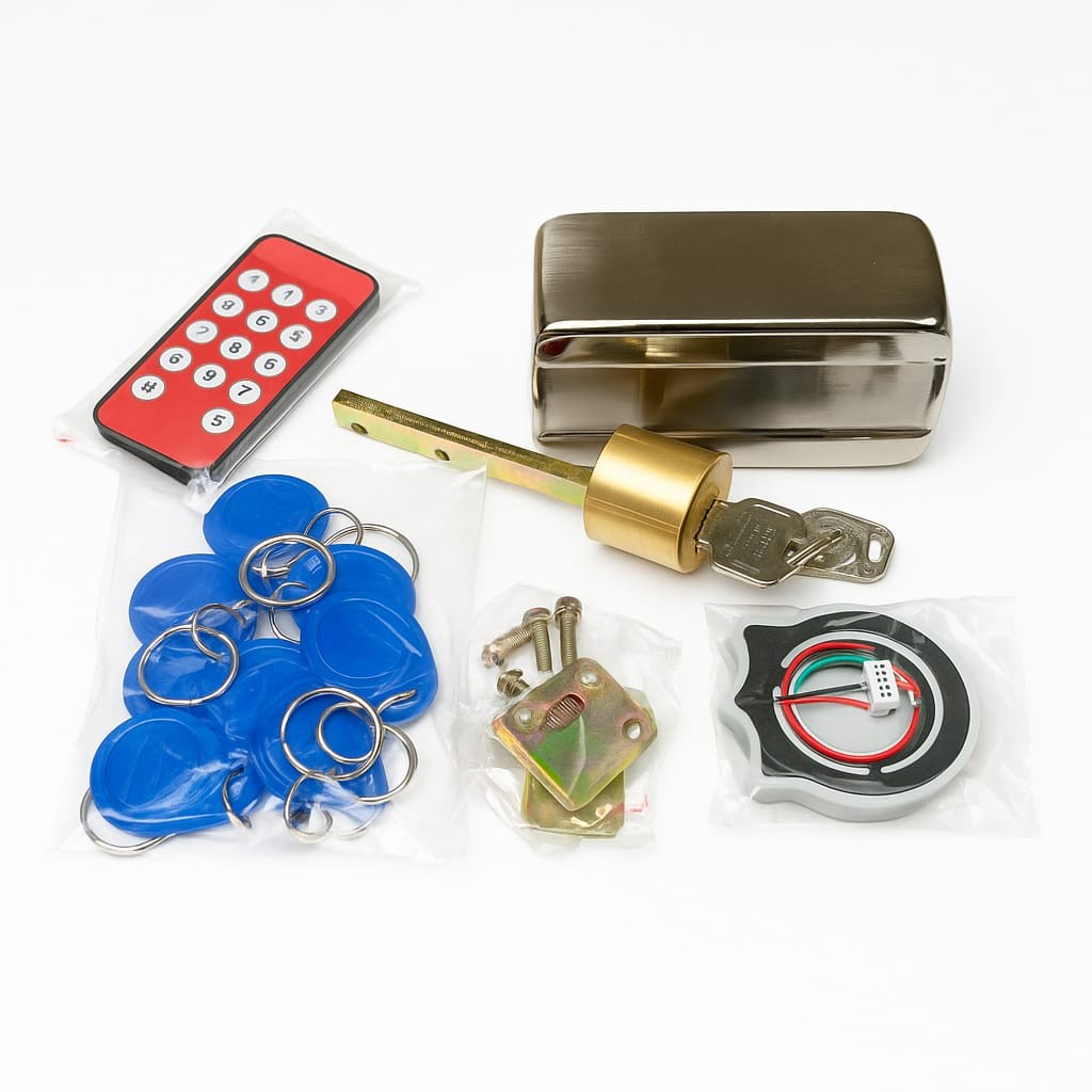 Rfıd Metal Şifreli Kapı Otomatiği