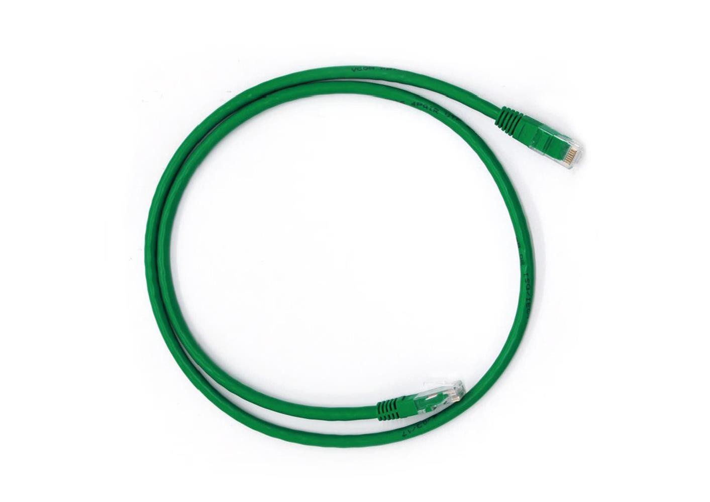 Vcom NP611B-N-2M Cat6  Yeşil Ethernet Kablo