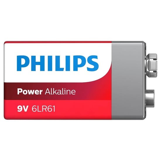 Philips 6LR61 9V Power Alkalin Pil
