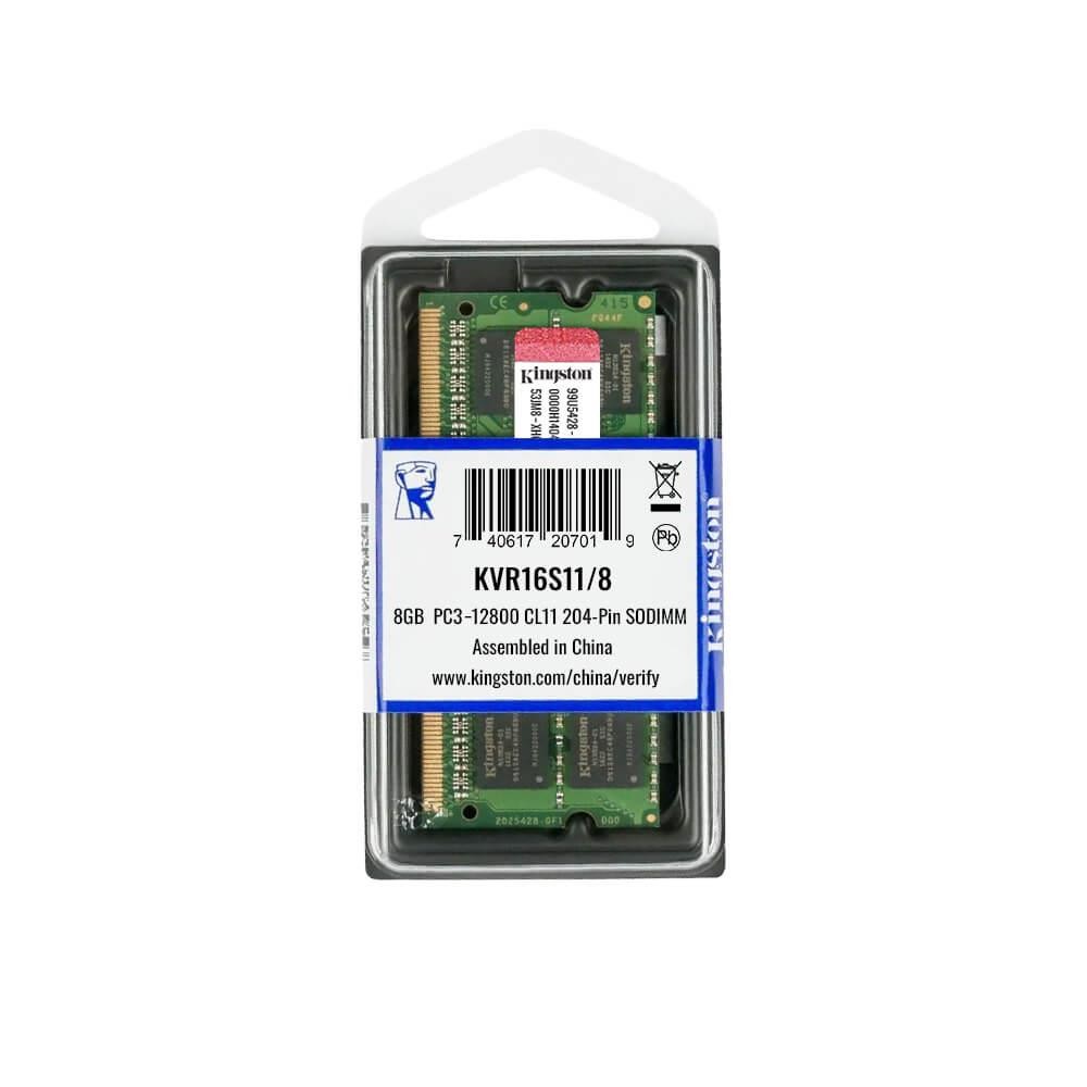 Kingston KVR16LS11/8 1.5V 8Gb Dddr3 1600Mhz Notebook Ram Bellek