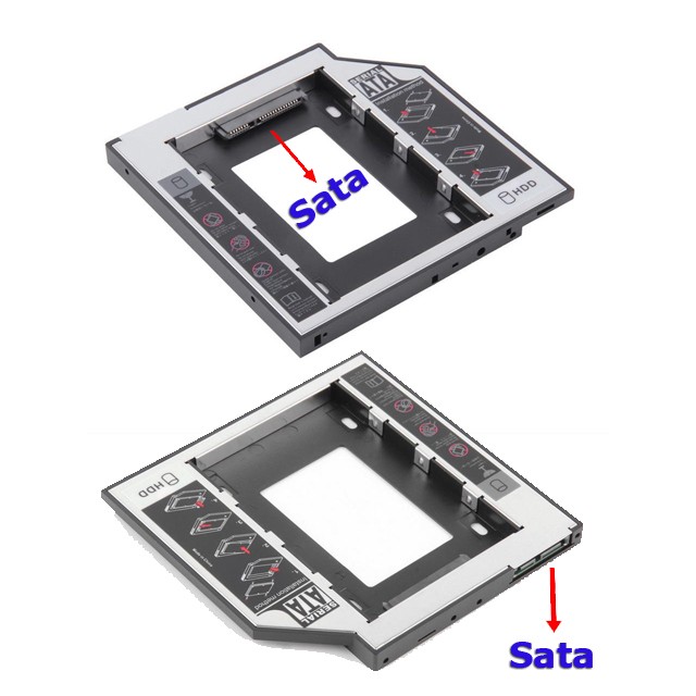 Dvd Yuvasına Takılan 9.5mm Sata Hard Disk Kutusu