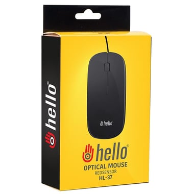 Hello HL-37 Slim Kasa Kablolu Mouse