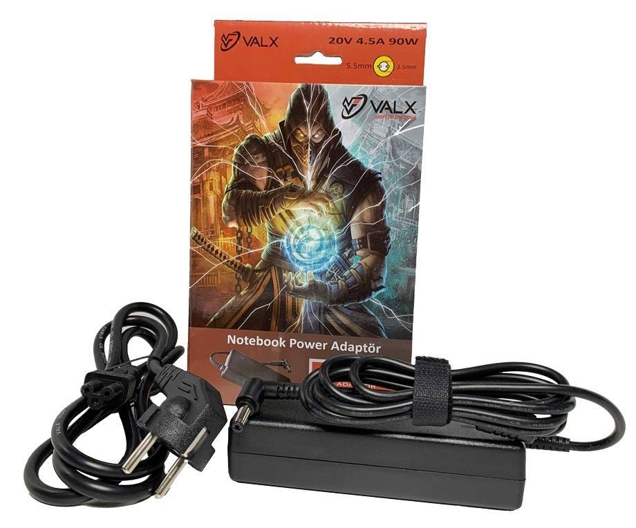Valx LA-20055 Lenovo 20V 4.5A 5.5x2.5mm Notebook Adaptör