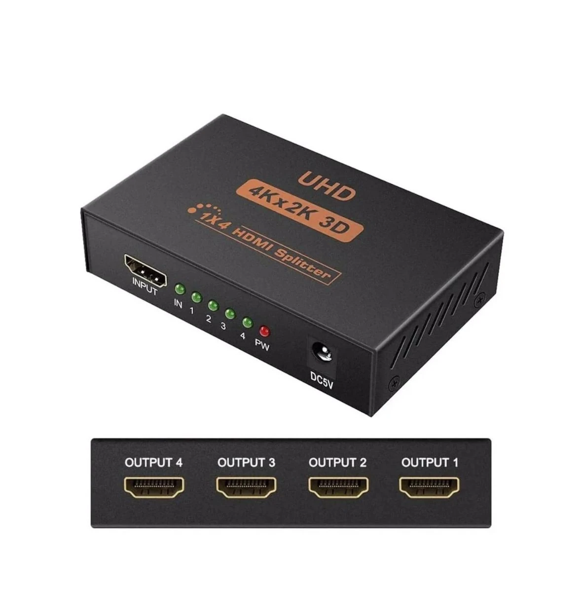 Alfais AL5234 4 Port Uhd 4K Hdmı Switch Ekran Monitör Çoklayıcı