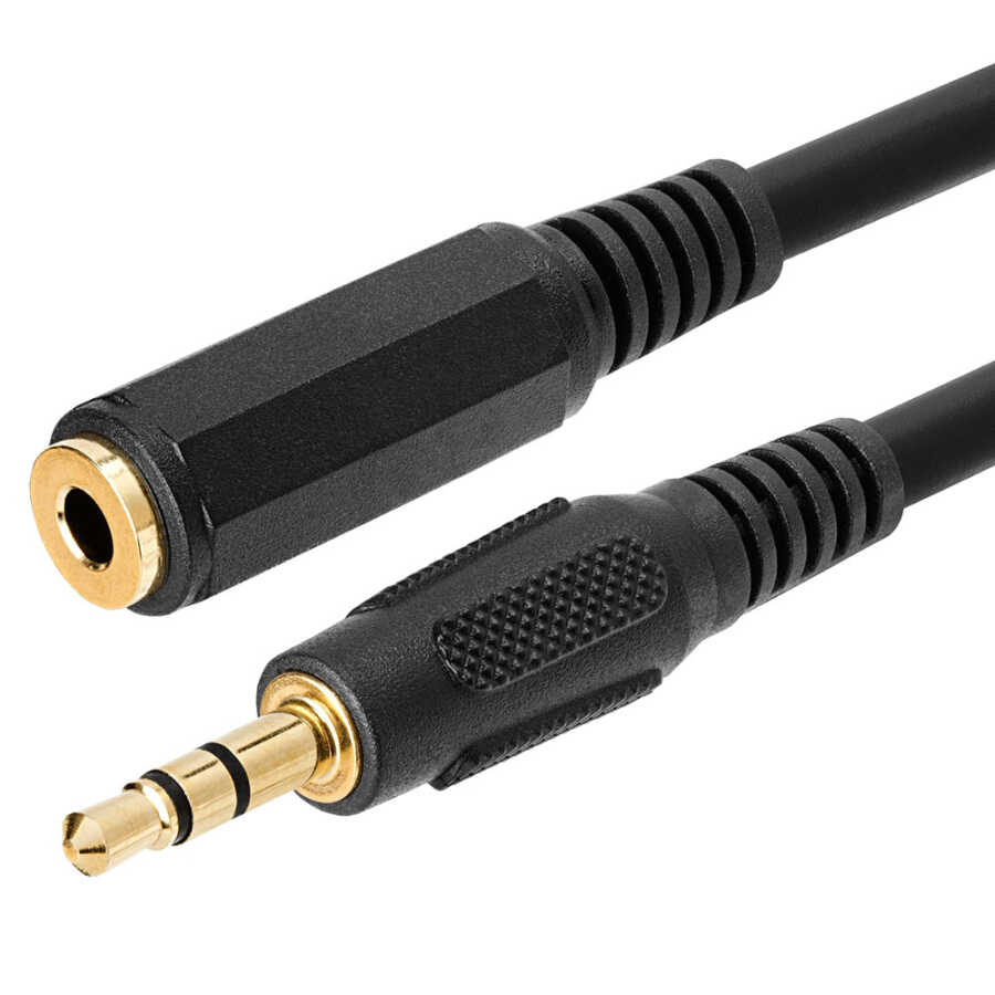 3.5mm 5M Stereo Ses Uzatma Kablosu