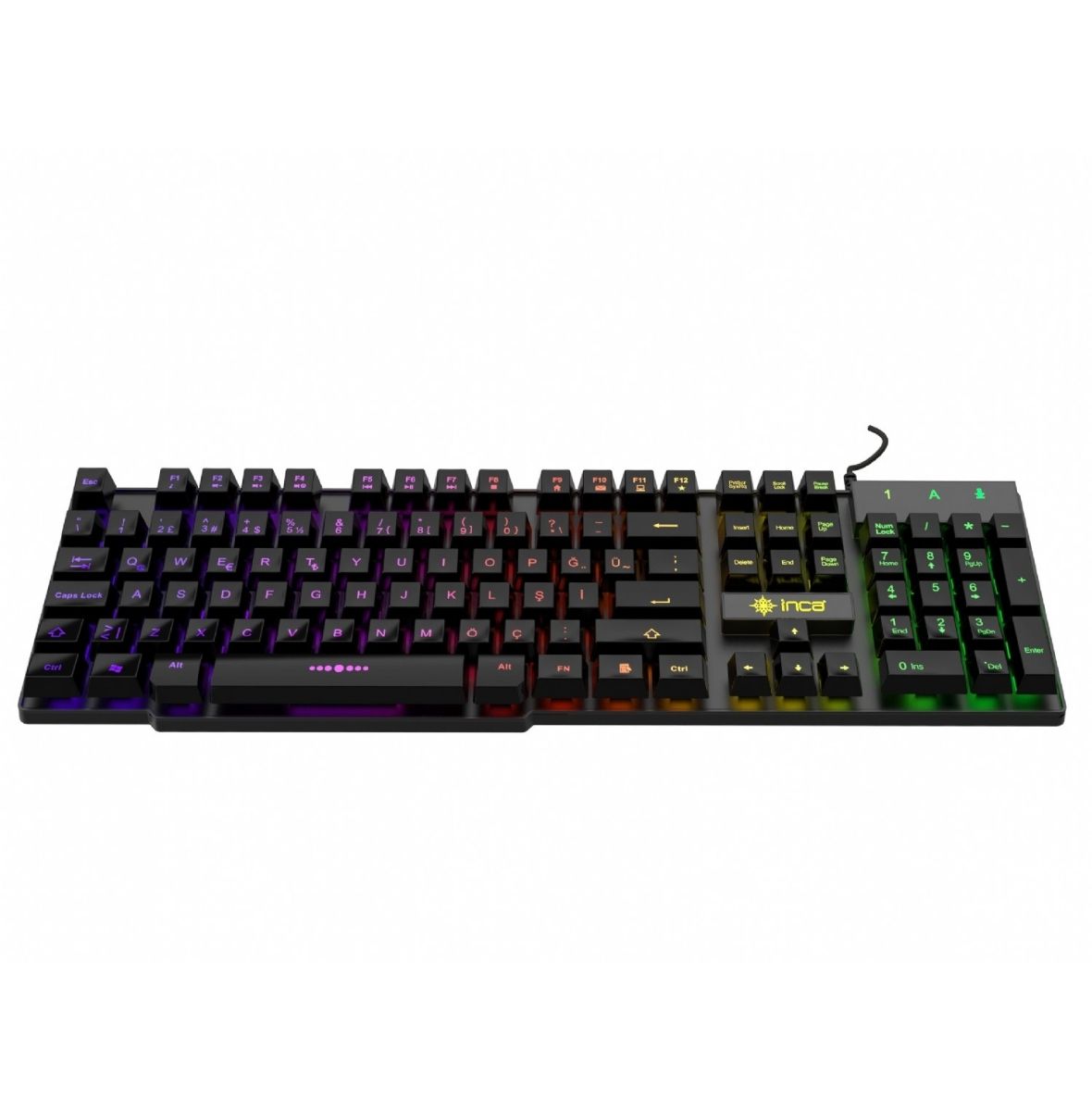 Inca IKG-449 Rainbow Efect Mekanik Hisli Oyuncu Klavye