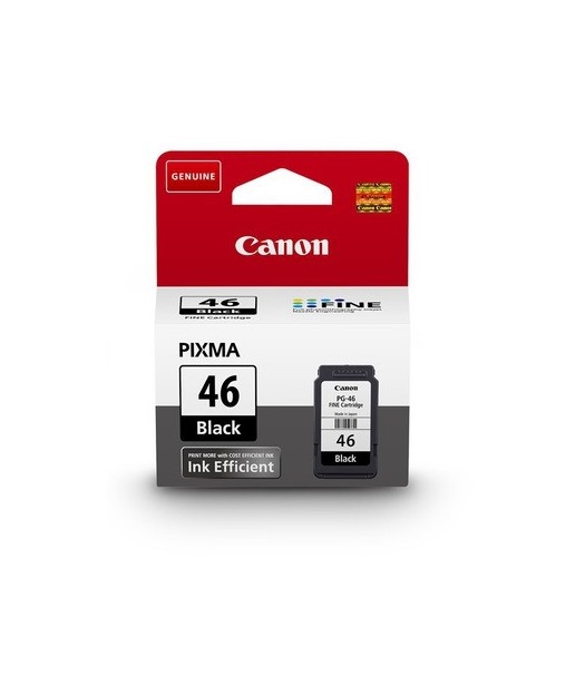 Canon PG-46 Siyah Mürekkep Kartuş