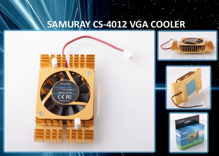 Samuray CS-4012 Ekran Kartı Fanı