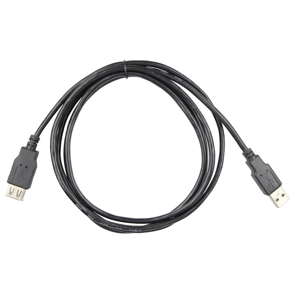 Vcom CU202-B-1.8 Siyah 1.8M Usb 2.0 Uzatma Kablosu