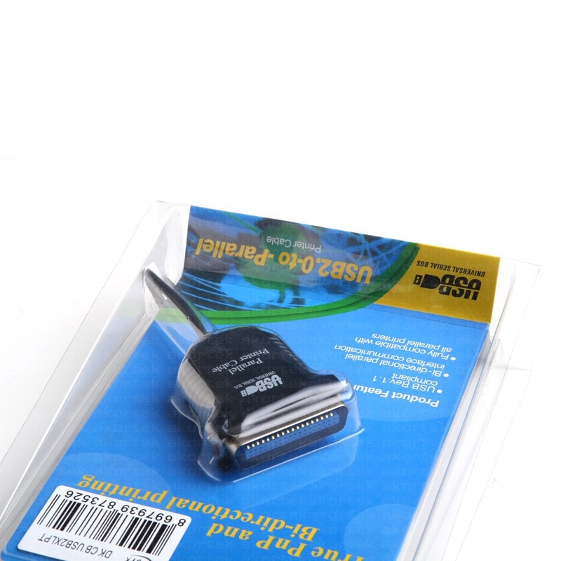 Dark DK-CB-USB2XLPT Usb Paralel Dönüştürücü Kablo