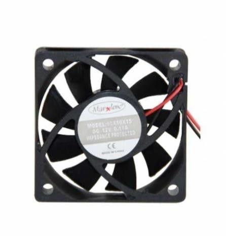 60x60x15mm 12V Dc 2 Pin Kasa Fanı
