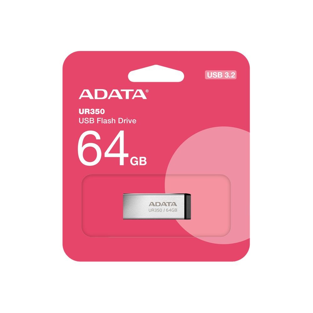 Adata UR350/64G 64Gb Usb 3.2 Gen1 Metal Usb Flash Bellek