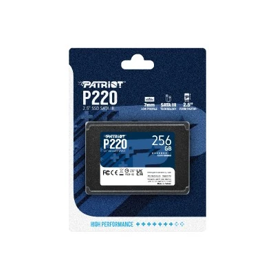 Patriot P220 256Gb 550/490Mb/S Ssd