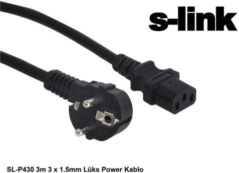 S-Link SL-P430 3M 3.0x1.5 Power Kablo
