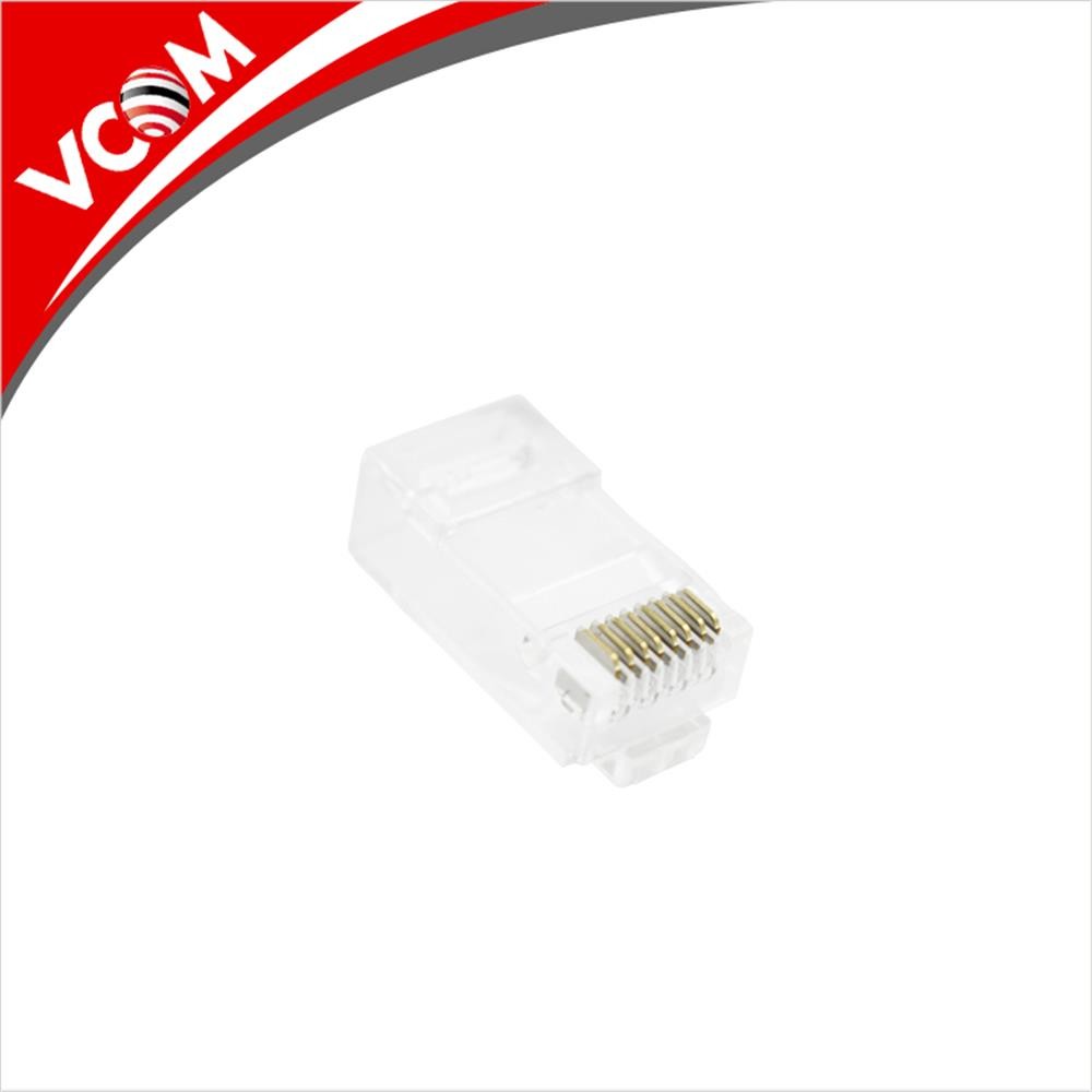 Vcom NM005 20li RJ45 8P8C Cat5e/UTP/RJ45/Fu Konnektör