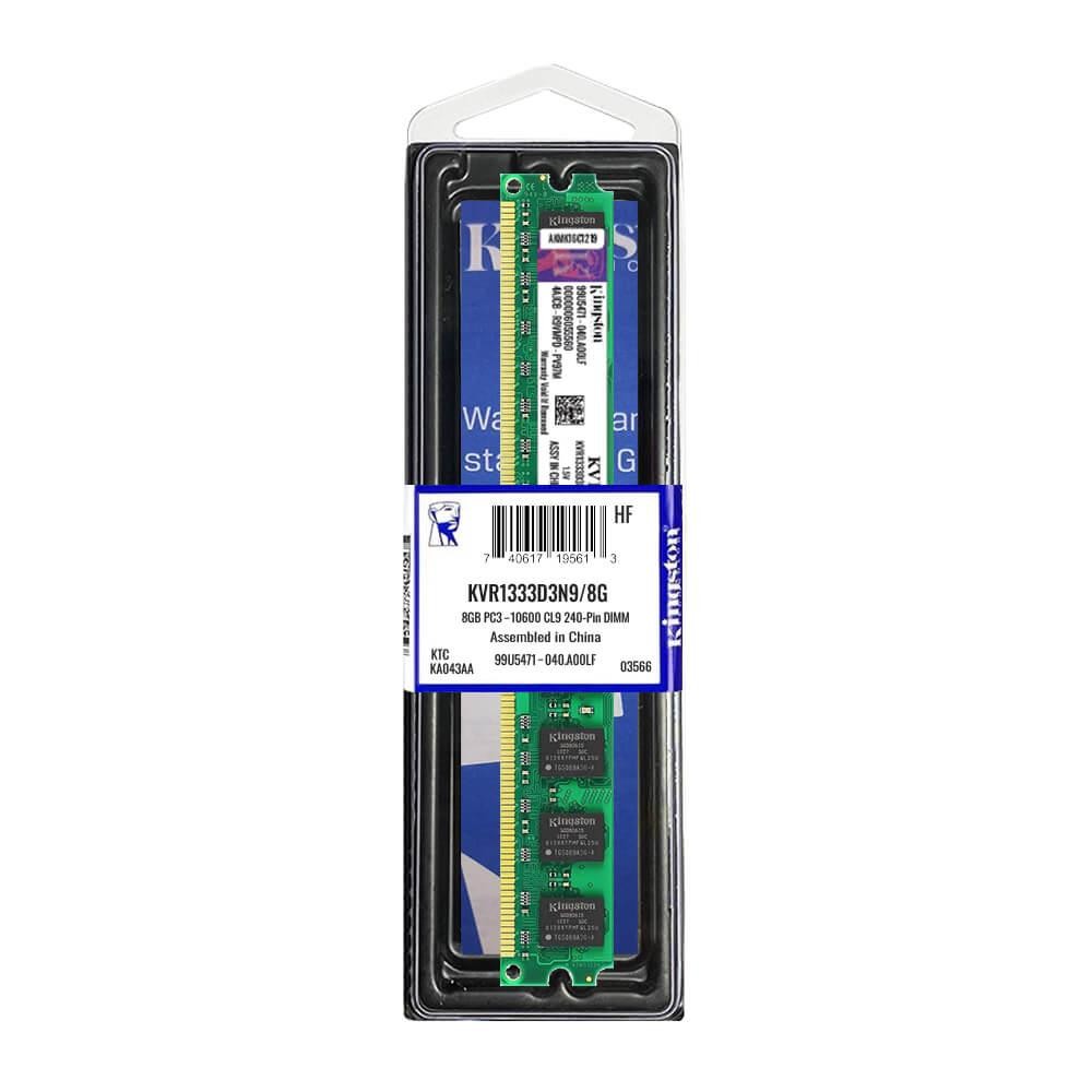 Kingston 8Gb Ddr3 1333Mhz Masaüstü Pc Ram