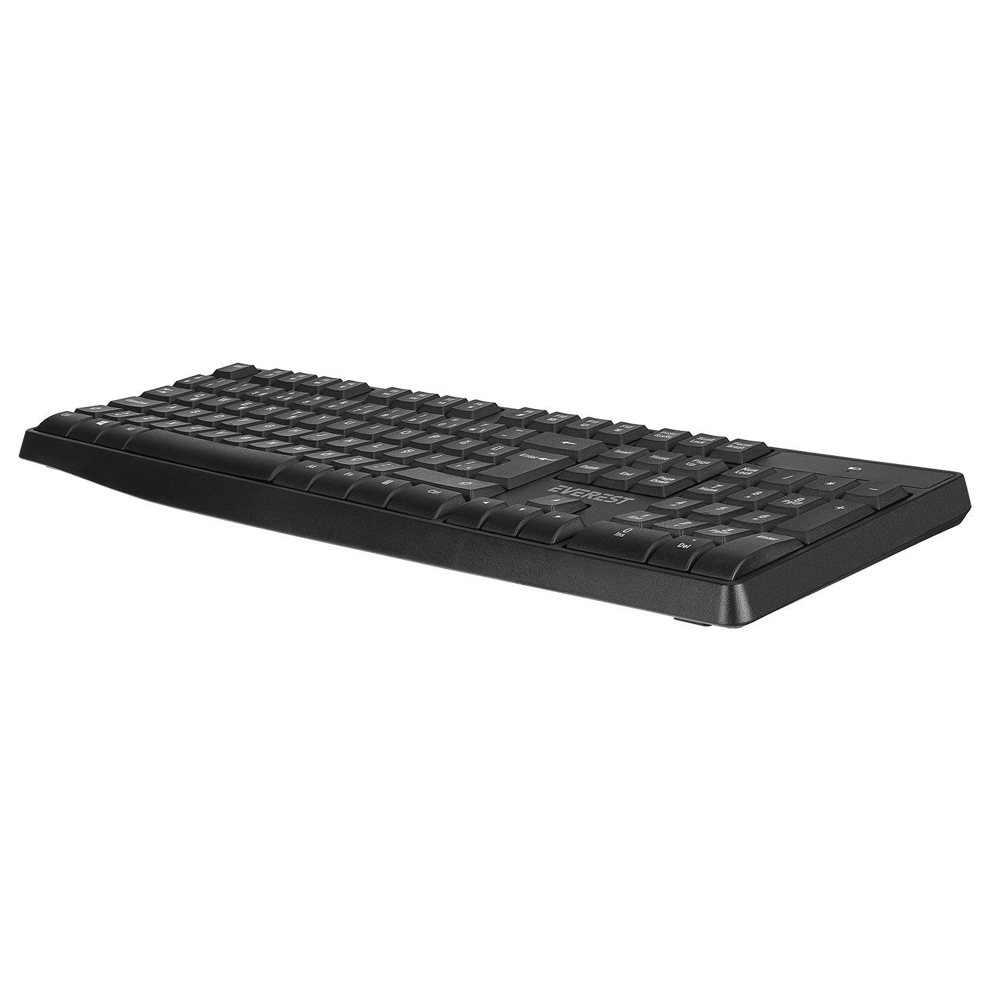 Everest KM-7500 Siyah Q Multimedia Klavye Mouse Set