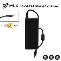 Valx LA-19047 Hp/Asus 19V 4.74A 90W 4.8x1.7mm Notebook Adaptör