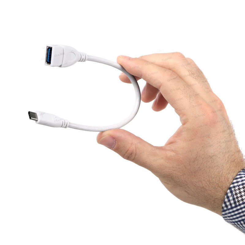 Dark USB31OTG2 USB 3.1 Type-c Erkek Usb 3.0 Dişi Çevirici Kablo