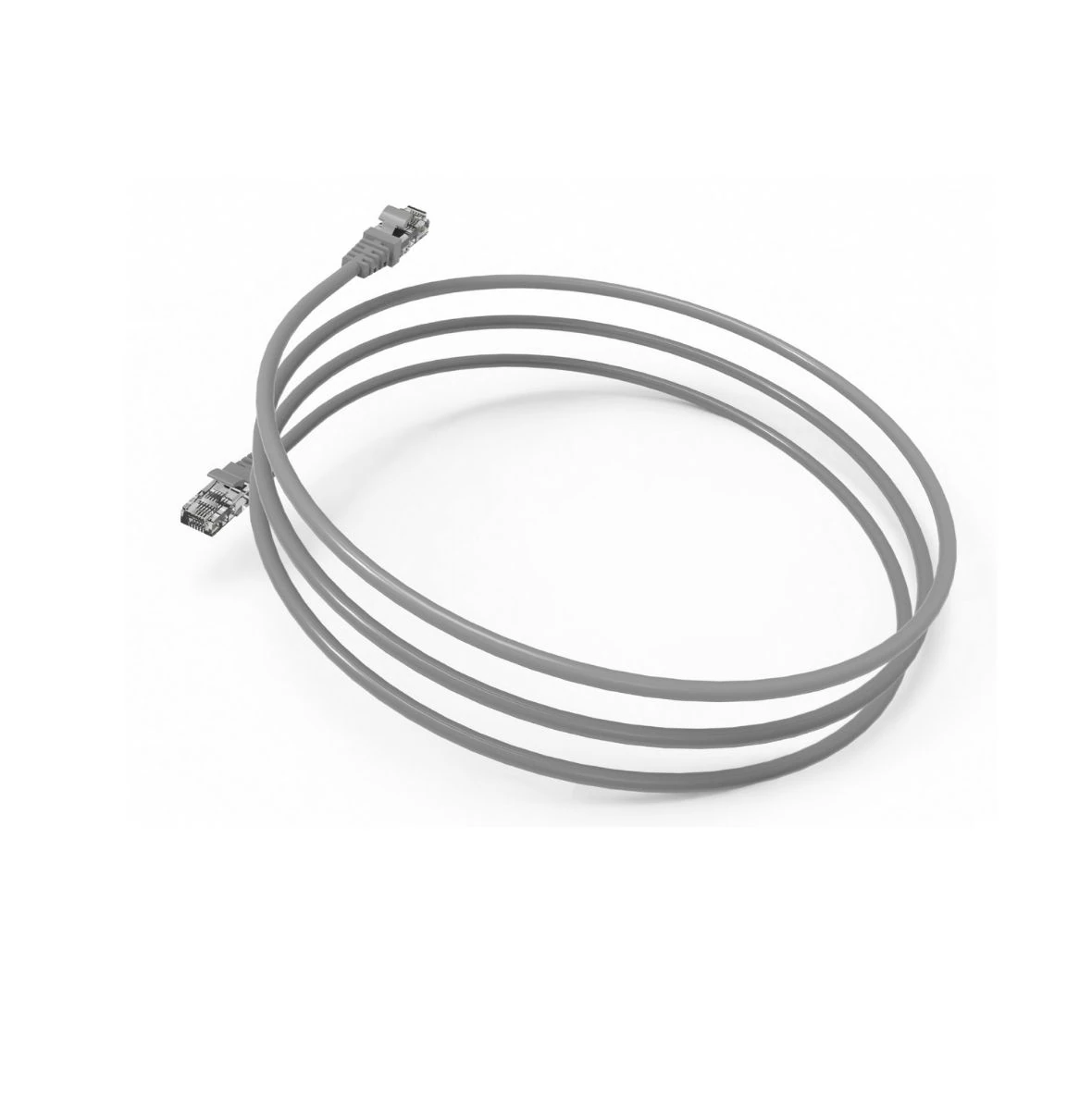 Inca ICAT6-01TG 1 Metre Cat6 Gri Utp Patch Kablo