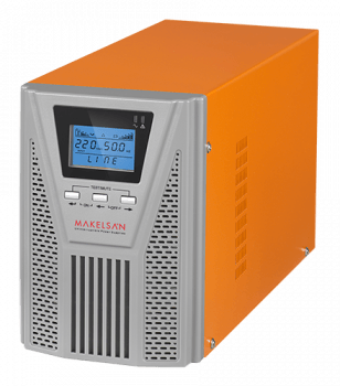 Makelsan Powerpack Plus Seris 1 Kva Online 1F/1F 2x9Ah Akü Güç Kaynağı