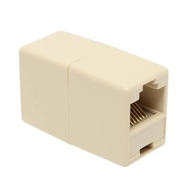 Telefon RJ11 2637 Birleştirici Dişi/Dişi Kablo Birleştirici Ara Aparat