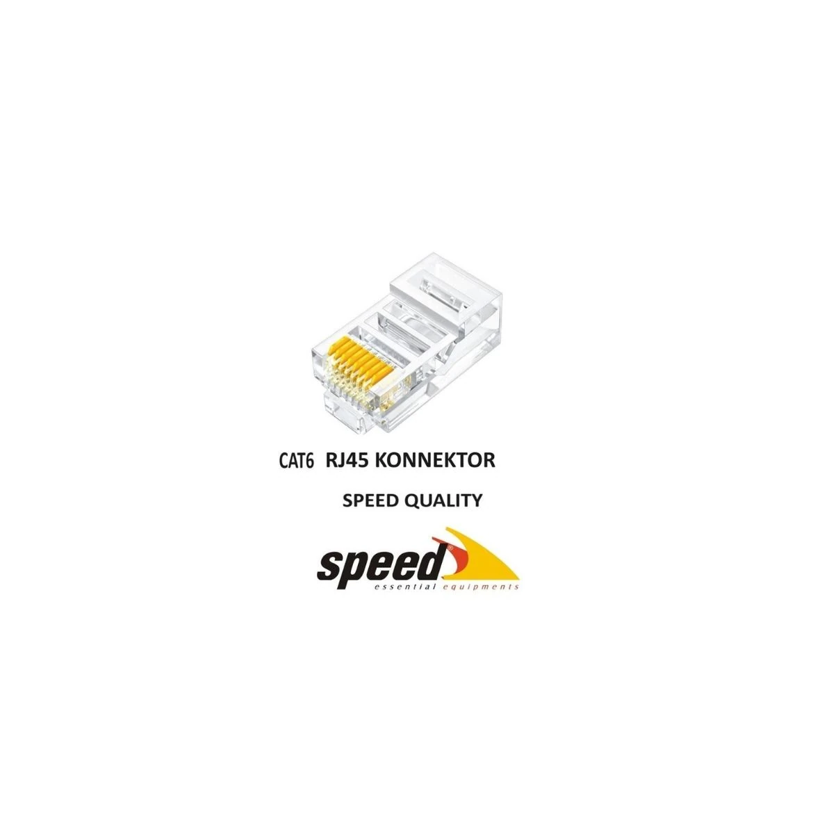 Speed SP-U100 CAT6 RJ45 Konnektör