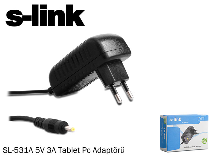 S-Link SL-531A 5V 3A Tablet Adaptörü