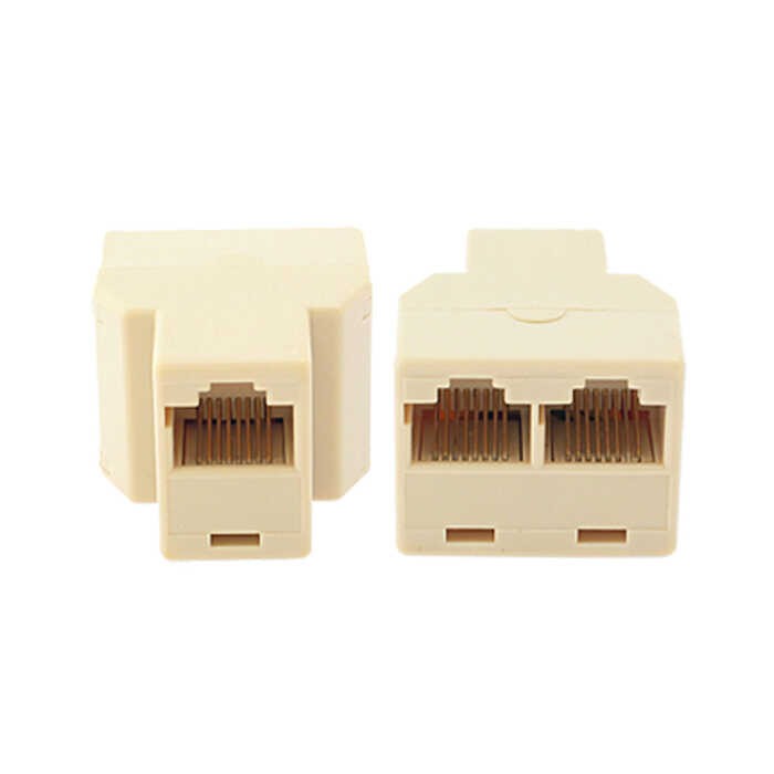 RJ45 1 Giriş 2 Çıkış Ethernet Çoklayıcı