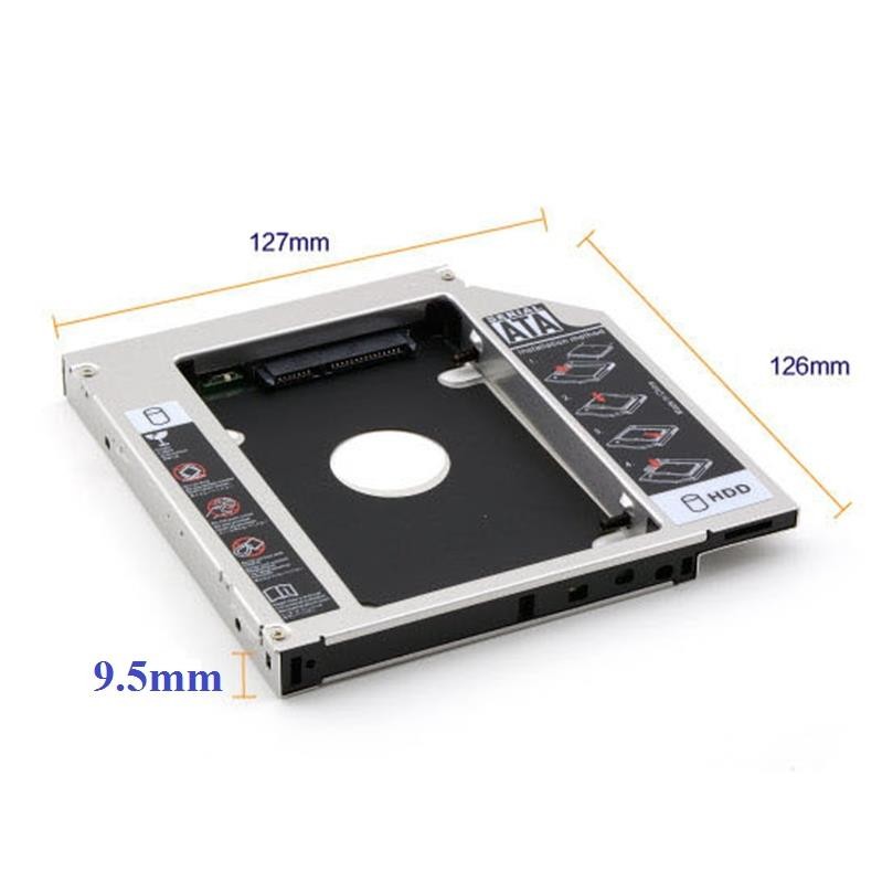 Alfais AL4749 Ultra Slim 9.00mm Sata Hdd Harddisk Kızak