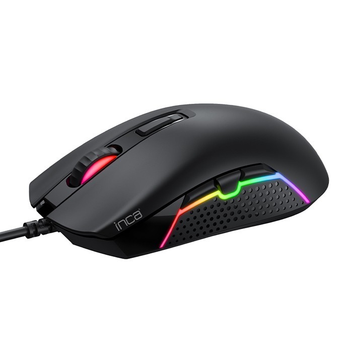 Inca IMG-GT14 Siyah 1.5M Örgülü Saf Bakır Kablolu Mouse