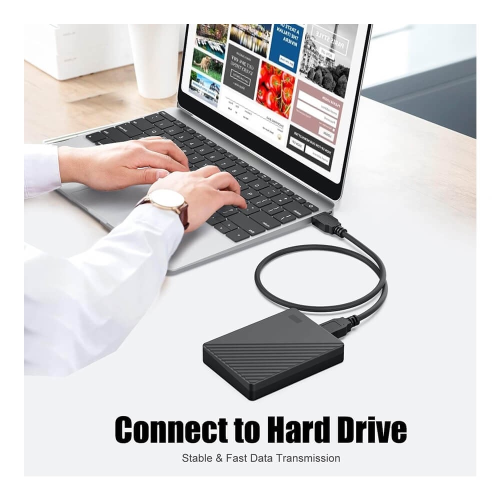 Usb 3.0 Erkek Erkek 5Gbps Veri Aktarım Kablosu