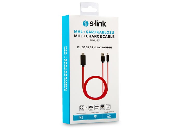 S-Link MHL-73 Micro Usb S3 To Hdmı Çevirici