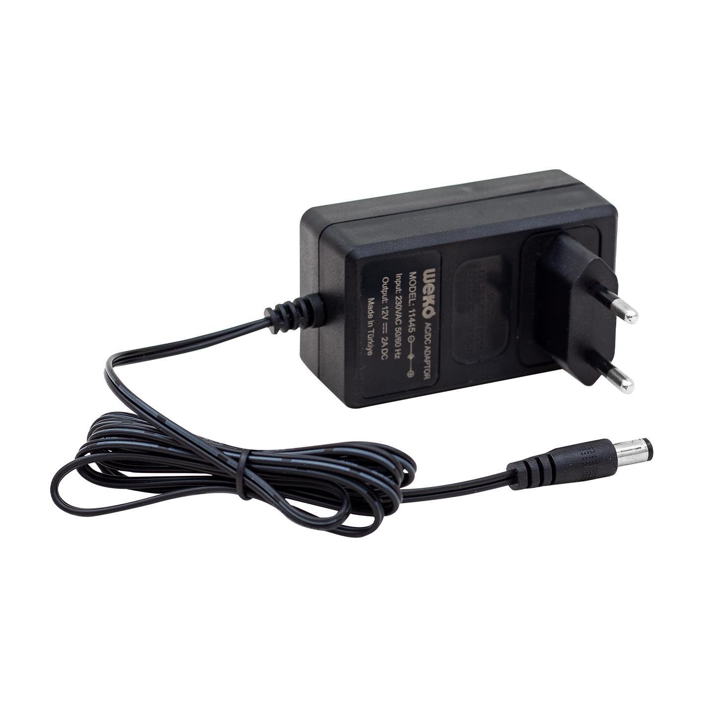 Weko 12V 2A 2.5x0.7 Uçlu Priz Tipi Adaptör  11445