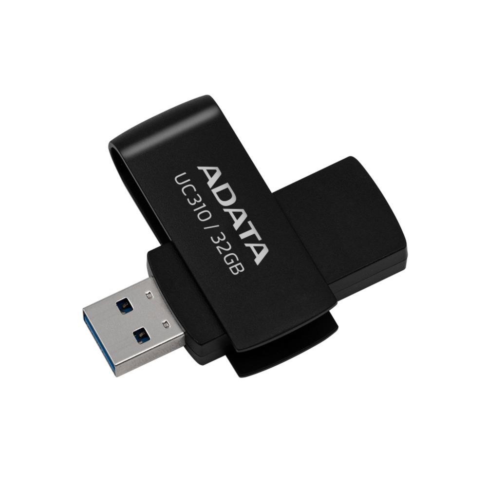 Adata UC310/32GB 32Gb Usb3.2 Gen1 Siyah Usb Flash Bellek