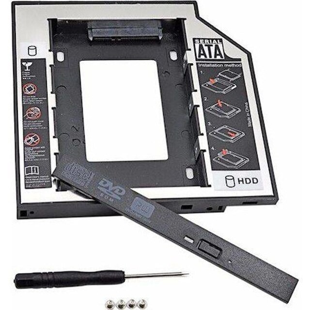 Dvd Yuvasına Takılan 12.7mm Sata Hard Disk Kutusu