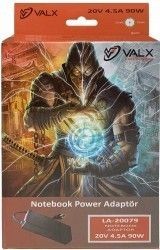 Valx LA-20079 Lenovo 20V 4.5A 90W 7.9x5.5mm Notebook Adaptör