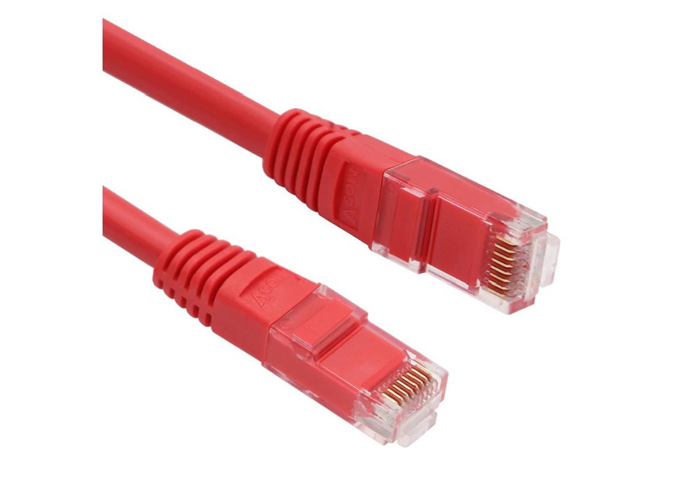 Vcom NP611B-R-2M Cat6 Kırmızı Ethernet Kablosu