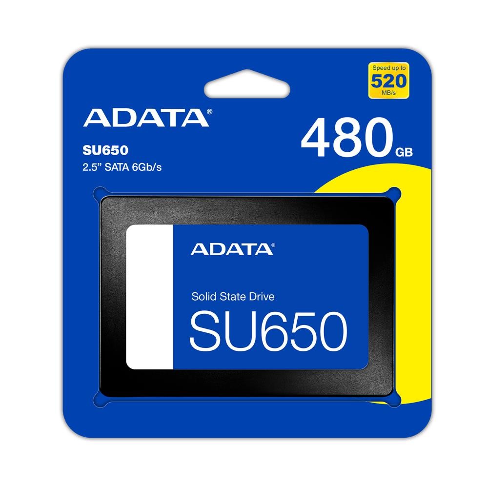 Adata SU650 ASU650SS-480GT-R 480Gb 2.5  520/450MB/S Ssd