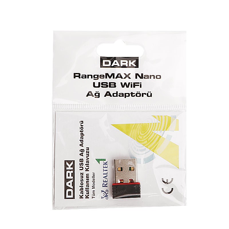 Dark DK-NT-WDN150NAN5 RangeMax Nano 150 Mbps 802.11b/g/n Kablosuz Ağ Adaptörü
