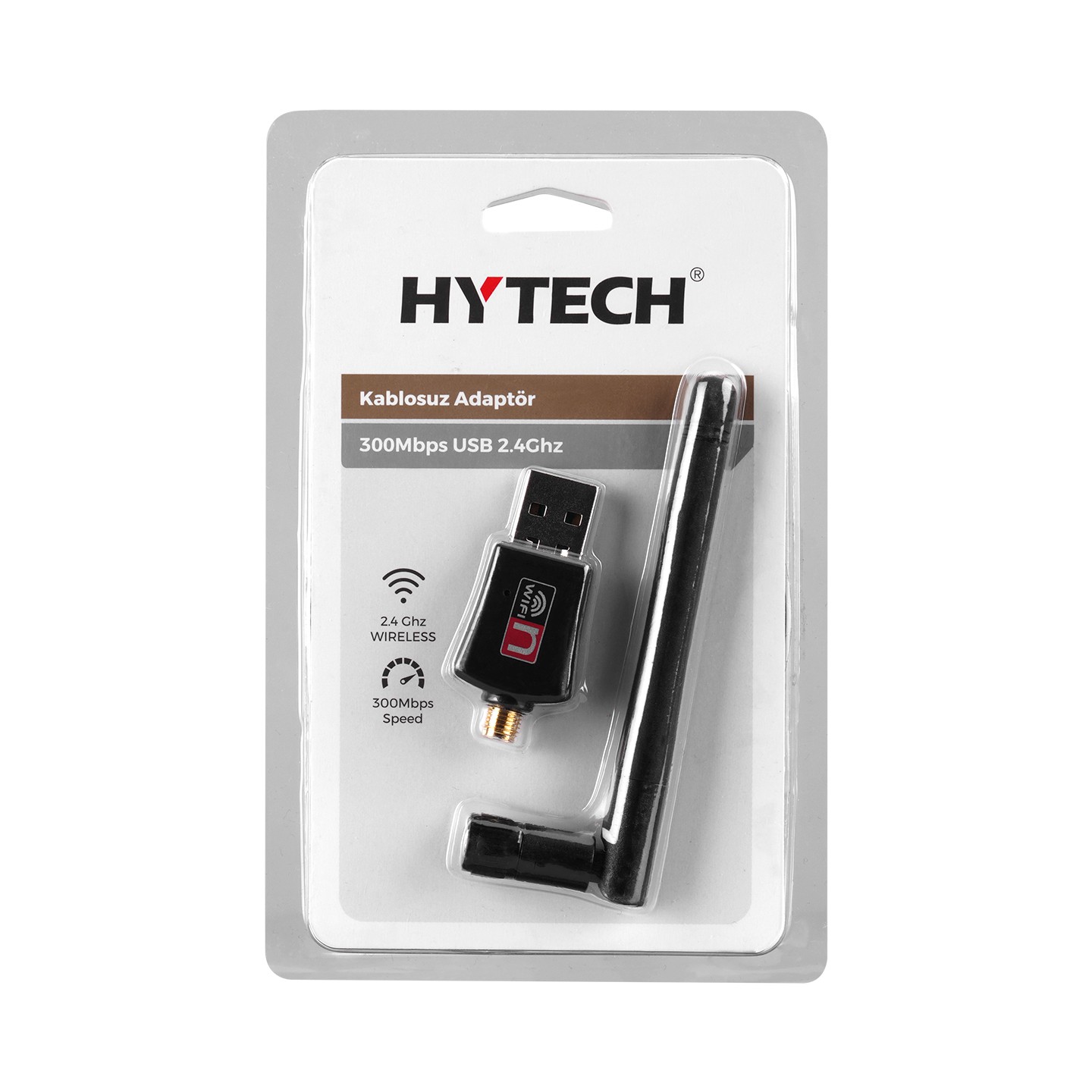 Hytech HY-310N 300Mbs 2.4Ghz. 2Dbi Usb 2.0 Harici Usb Anten