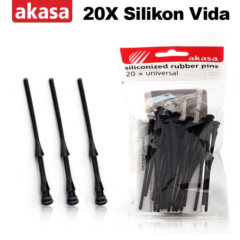 Akasa AK-MX003 Titreşim Engelleyici Silikon Fan Vidası