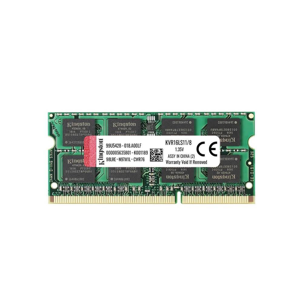 Kingston KVR16LS11/8 1.35 8Gb Dddr3L 1600Mhz Notebook Ram