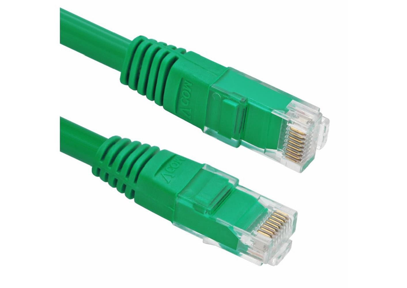 Vcom NP611B-N-2M Cat6  Yeşil Ethernet Kablo