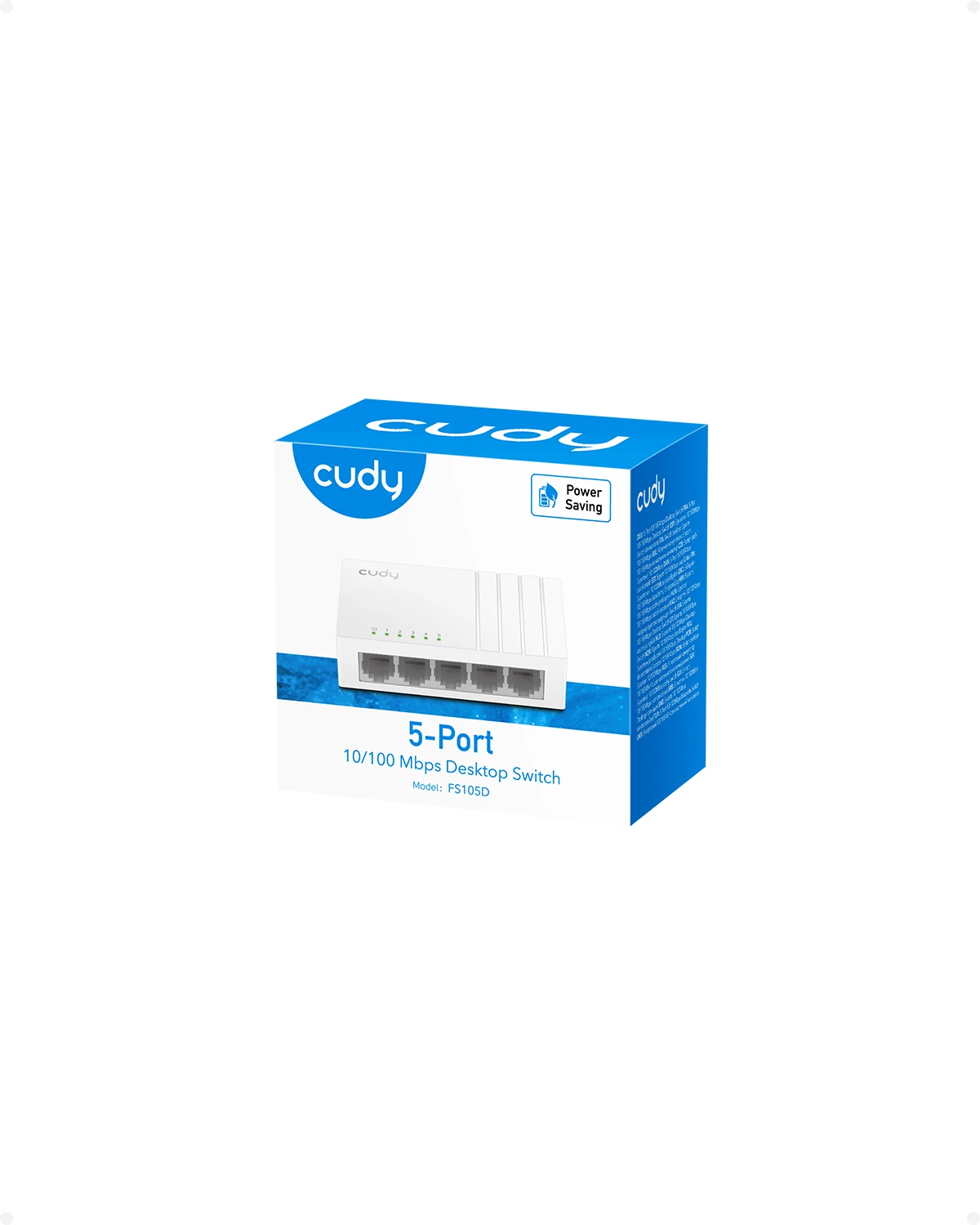 Cudy FS105D 5 Port 10/100 Mbps Desktop Switch