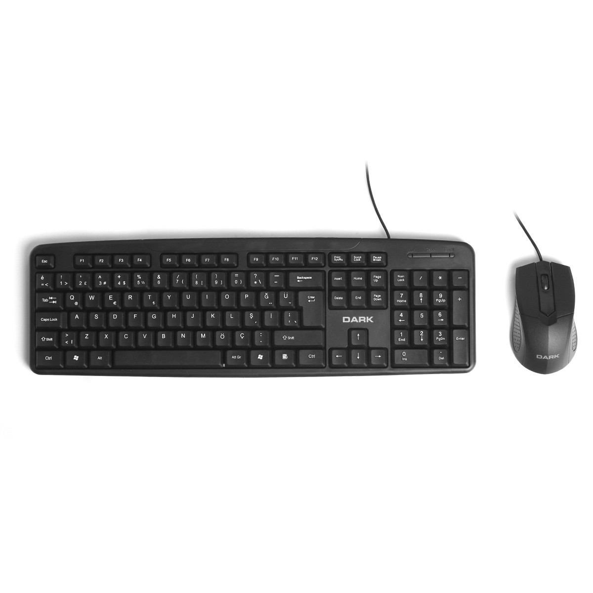 Dark DK-AC-KM1030 Kablolu Klavye Mouse Set